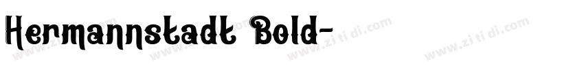 Hermannstadt Bold字体转换